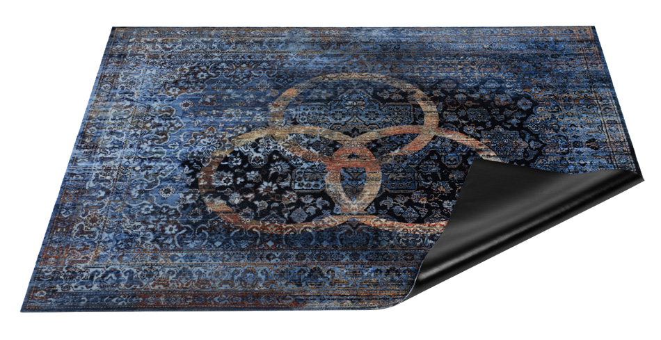 Drum N Base VP185-BNZ Vintage Bonzo Drum Mat Blue Drum N Base VP185-BNZ Vintage Bonzo Drum Mat Blue