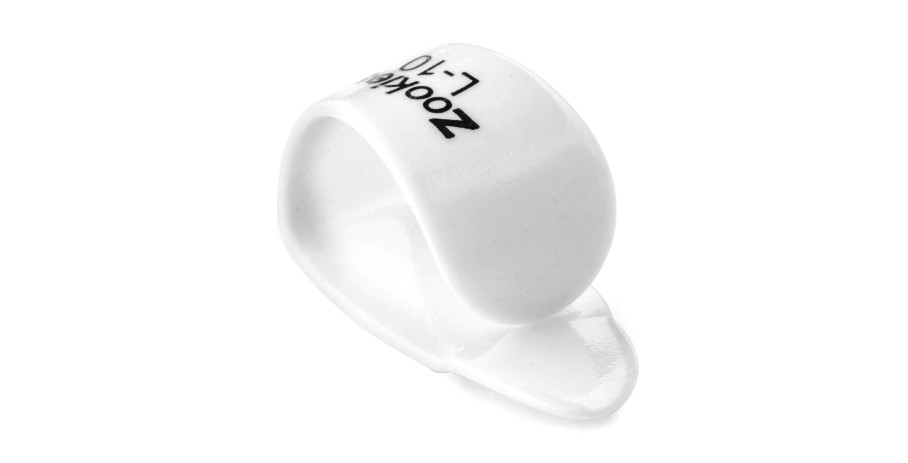 Dunlop ZookiesThumbpick L-10 weiß Z9003L10 – Bild 1