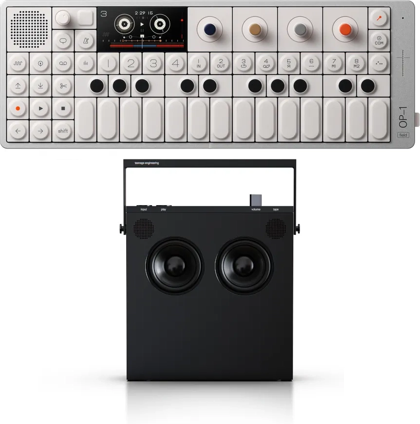 Teenage Engineering OP-1 field + OB-4 black bundle