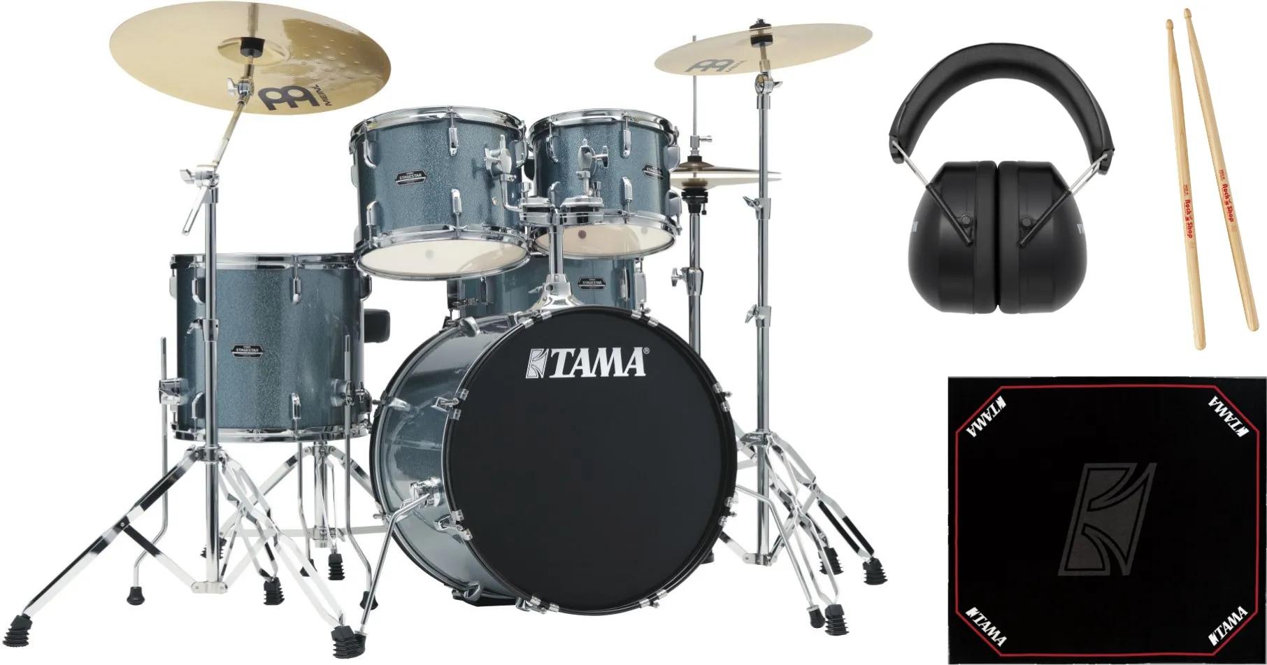 Tama Stagestar Bundle - Sea Blue Mist 20"