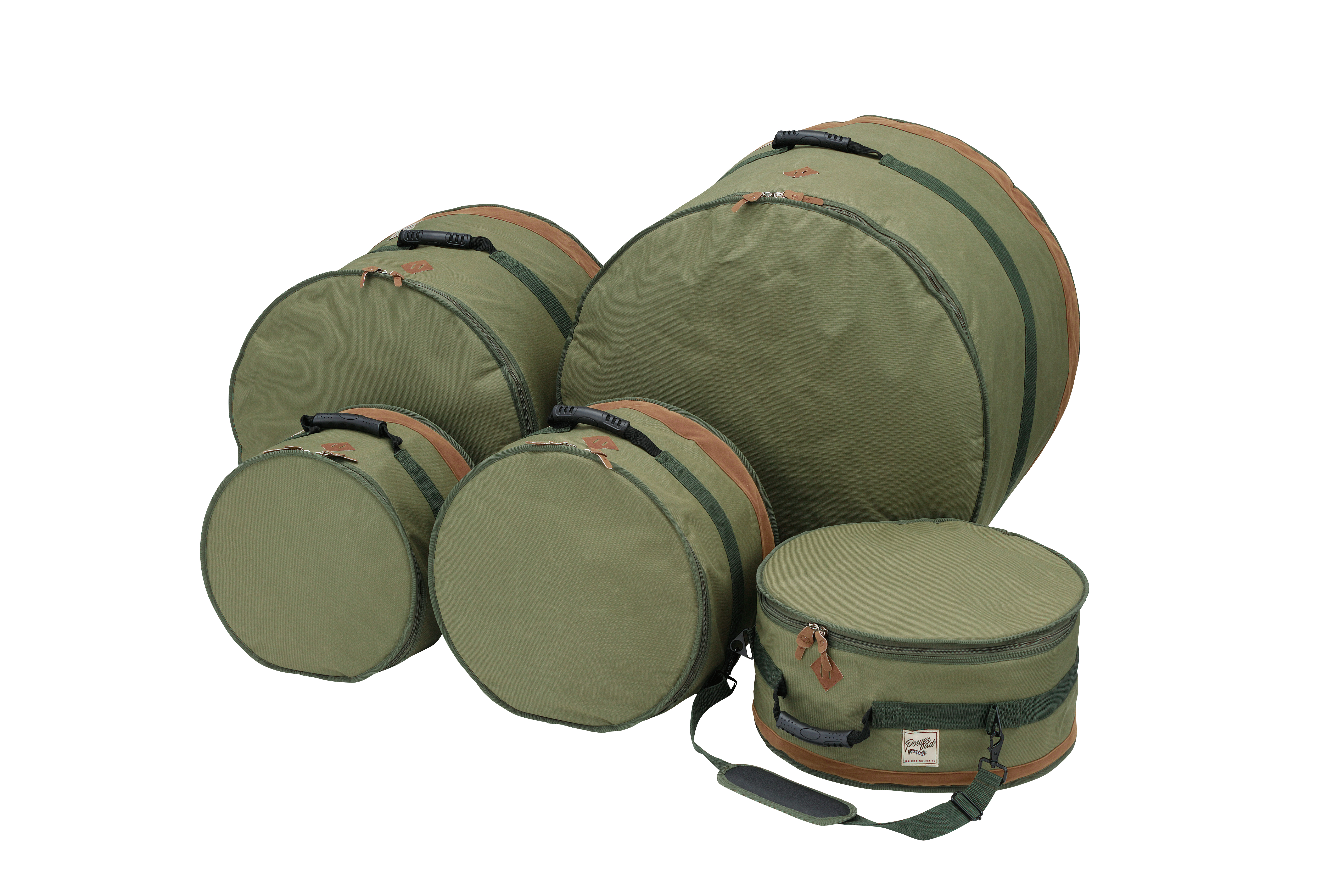 Tama Powerpad Designer Drum Bag Set Moss Green – Bild 2