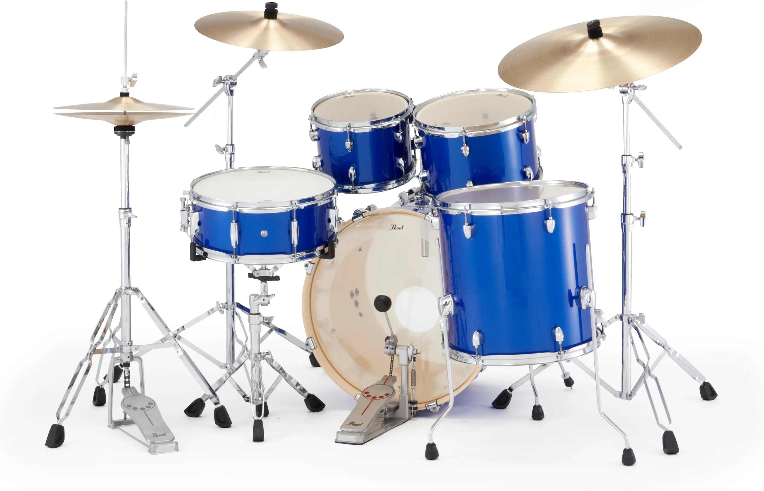 Pearl EXX705NNBR/C863 Export Drumset Midnight Blue/Sabian PX – Bild 2