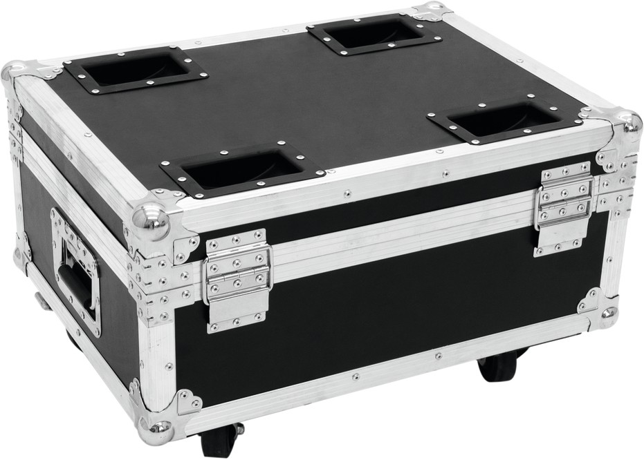 ROADINGER Flightcase 4x AKKU UP-4 QuickDMX mit Ladefunktion – Bild 3